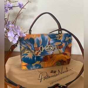 NWT Patricia Nash Porcili Top Handle Crossbody Shoulder Bag NEW